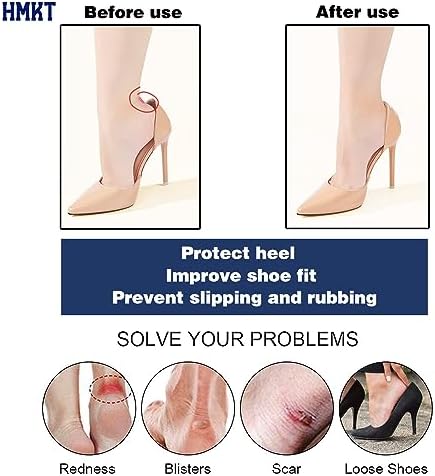 Beige and black foam shoe inserts for blister prevention.