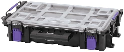 Weaver Livestock clipper storage box open view revealing customizable pull-apart foam padding interior
