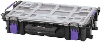 Weaver Livestock clipper storage box open view revealing customizable pull-apart foam padding interior