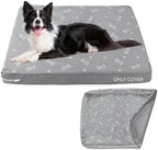Removable replacement pet mat cover showing the smooth continuous zipper tracking