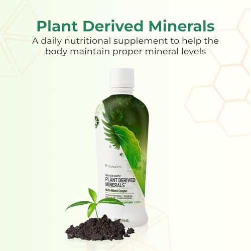 Colloidal liquid multi mineral supplement bottle showing nutritional facts and ingredients label.
