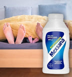 Imported Mexsana medicated powder 85 grams for daily foot hygiene and freshness.