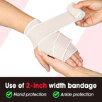 DragonflyDreams breathable fabric texture of the premium lymphedema leg wraps.