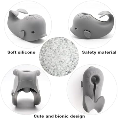 CDKMAX non toxic baby safety protection silicone kit packaging and back view details.
