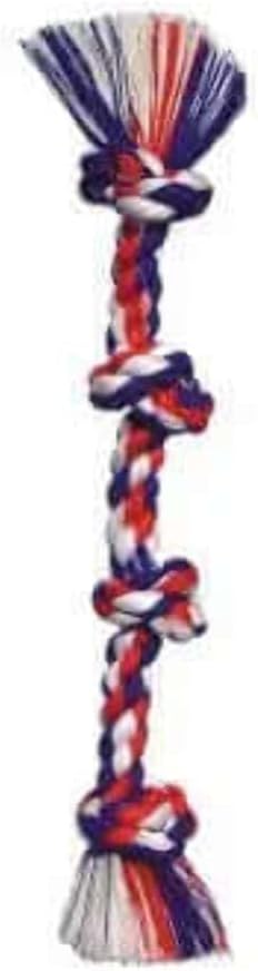 Mammoth Flossy Chews Color Rope Tug - Premium Cotton-Poly Tug Toy for Dogs - Interactive Rope- Dog Chew Toy, Assorted colors - Image 9