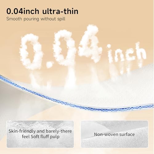 Convenient 100 count packaging of Snow Bear nursing pads