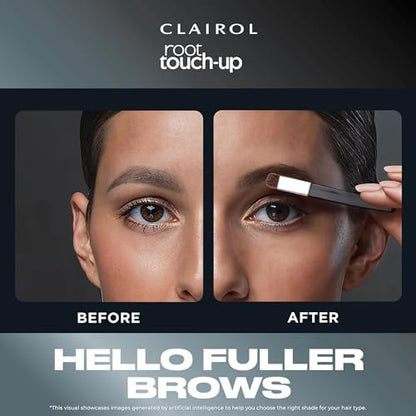 Authentic USA imported Clairol gray root concealer packaging back details