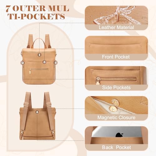 Miss Fong leather diaper bag paired with portable changing pad
