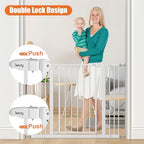 Keny walk through safety gate showing two way opening feature