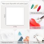 Top view of Fcozpjk gradient nail art tool kit