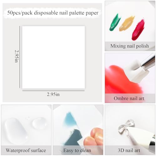 Top view of Fcozpjk gradient nail art tool kit
