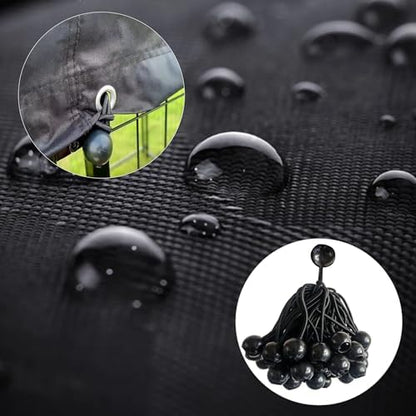 UV resistant protective canopy for large dog runs