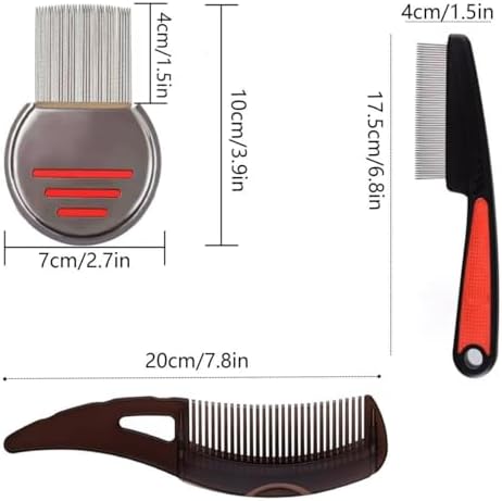 MoHern imported grooming combs for family and pet hygiene