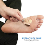 Comfort Zone foot treatment kit containing medicated patches and thick pads.
