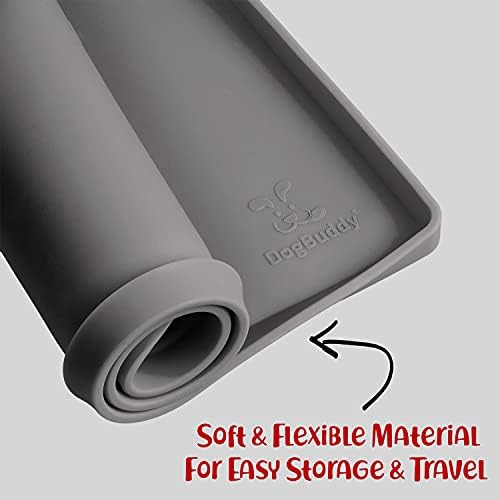 DogBuddy Dog Food Mat Dishwasher Safe Cleaning View
