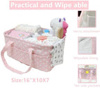 QiANBiRD nursery storage basket displaying carry handles