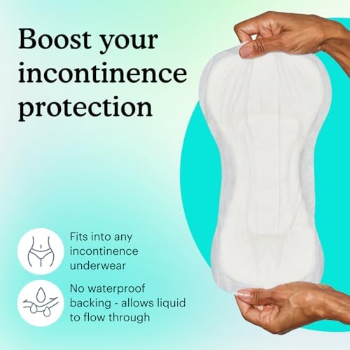 Premium cloth like soft top sheet texture of Because Market incontinence pads