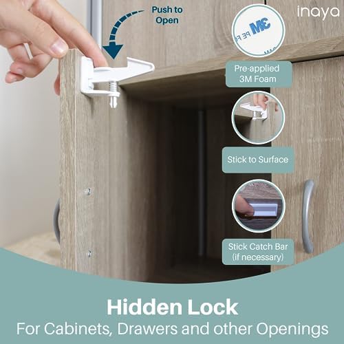 Inaya soft corner guards applied to sharp wooden table edges for child protection.