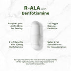 Top view of Deal Supplement R-Alpha Lipoic Acid bottle cap