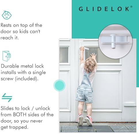 Predictable Solutions GlideLok childproof lock for interior doors