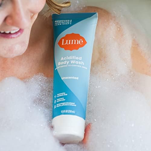 Lume pH optimized body wash for sensitive skin care