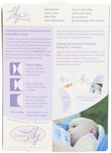 LilyPadz nursing pads inside protective storage domes