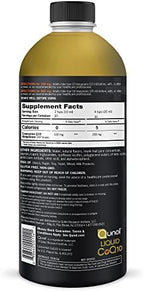 Qunol Liquid CoQ10 full bottle layout against a clean background