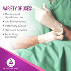 Medical professional wearing Dynarex bisque colored sterile gloves for a surgical procedure.