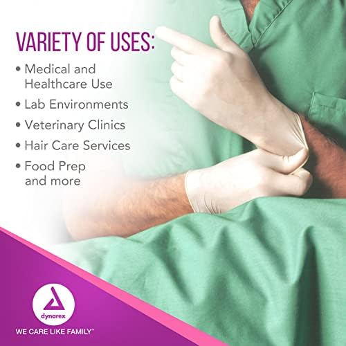 Medical professional wearing Dynarex bisque colored sterile gloves for a surgical procedure.