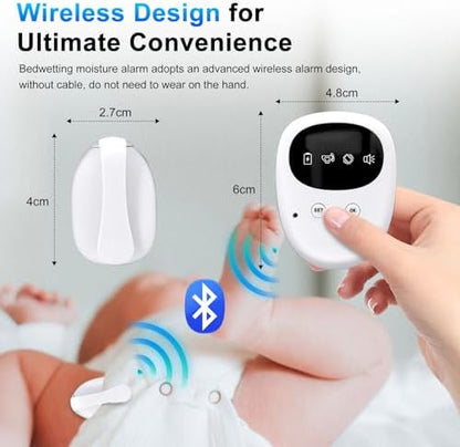 Rechargeable potty training alarm for boys and girls with USB-C case