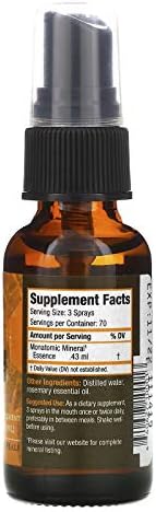 Harmonic Innerprizes Etherium Homeopathic Essence Gold amber glass bottle