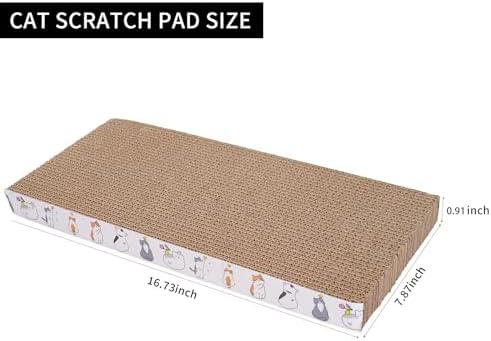 Close up view of the high grade recyclable corrugated paper cells on an Engelalike scratch pad