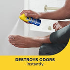 Back label of Dr. Scholl's Odor-X showing usage instructions and ingredients