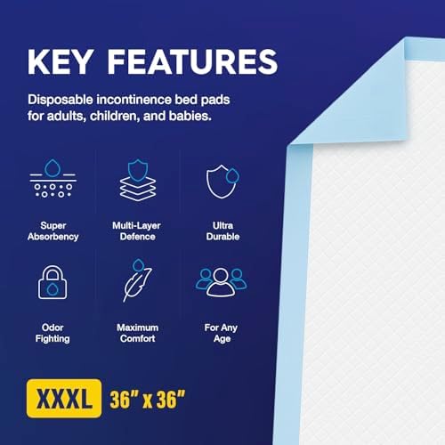 Close up view of the micro diamond absorption channel technology on the soft top sheet of the disposable adult underpad