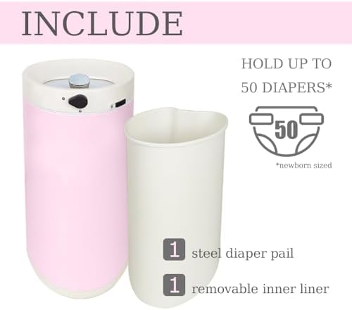 JM Yipeng odor control baby diaper pail close up