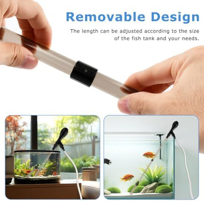 Waylenbo durable silicone squeeze bulb for aquarium cleaning