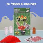 Variety of magic props included in Playkidz kit