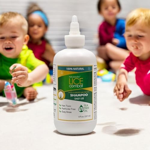 Lice Shampoo | Helps Eliminate Lice, Super Lice & Nits | Repels & Prevents | Pesticide Free | 100% Natural | Tea Tree + Coconut Oil | Best Value | Smells Great. - Image 7