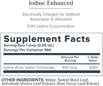 Vegan iodine drops provide essential nutrients for a healthy body and mind