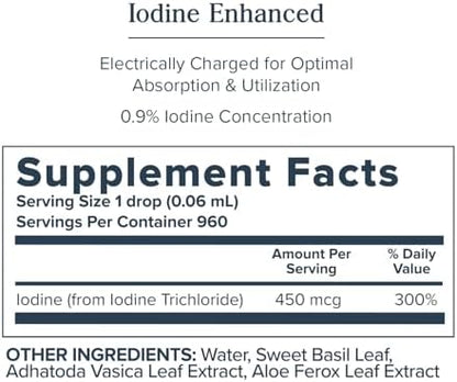 Vegan iodine drops provide essential nutrients for a healthy body and mind