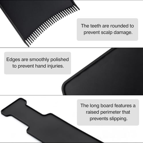 Mozeat Lens hair coloring set laid out for salon use