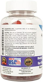 DrFormulas vegetarian hair growth gummies texture showcase