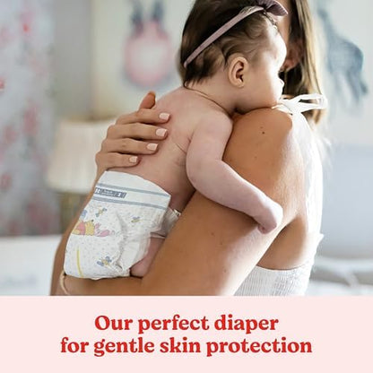 Hypoallergenic fragrance free disposable diapers 198 count pack contents