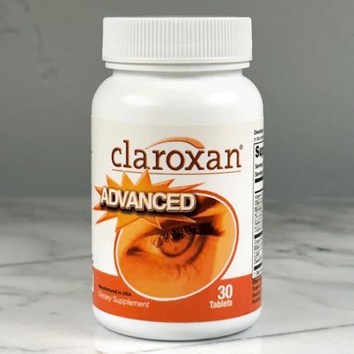 Claroxan Advanced dietary supplement packaging details