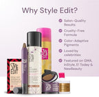 Style Edit water resistant hair concealer travel friendly tub side view