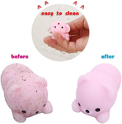 Educational sensory play scene with Kingyao mochi squishy toys