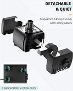 Uniclife 4W water pump packaging and included outlet adapters