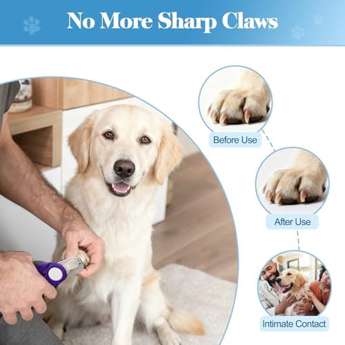 Swihauk professional cat and dog nail clippers packaging and accessories