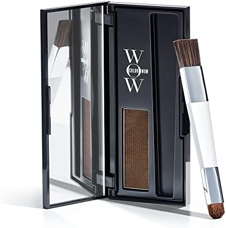 COLOR WOW temporary hair color powder packaging showing the water resistant formula