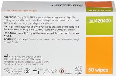 Smith & Nephew Skin-Prep wipes for ostomy and catheter skin care